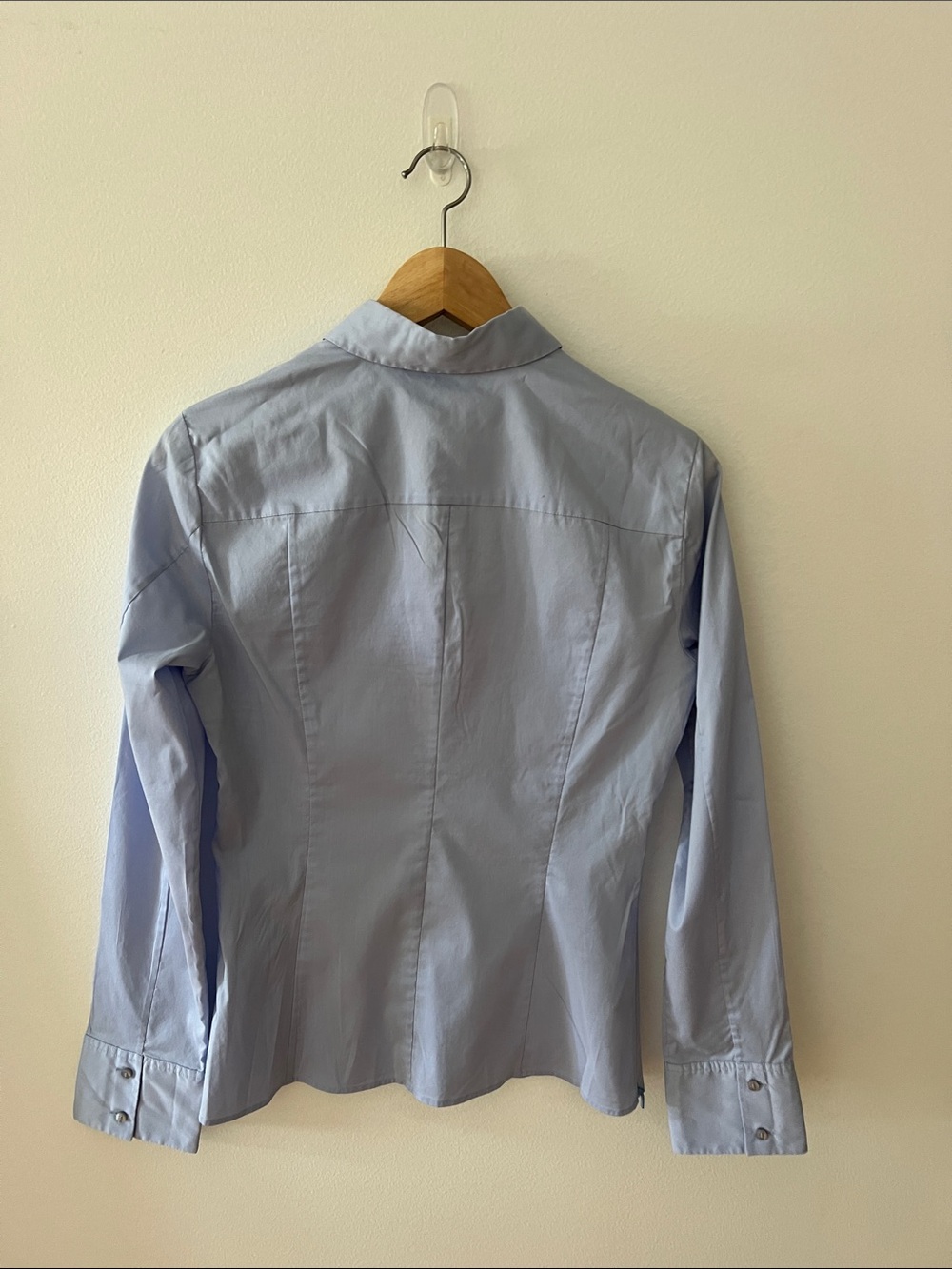 Boss Light Blue Women's-Style Dress Shirt - Picture 5 of 5